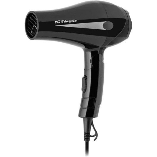 Sèche-cheveux Orbegozo SE 1160 Pliable de Voyage 1200W avec Diffuseur Noir