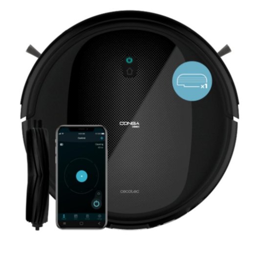 Cecotec Conga 1990 Connected Robot Aspirador y Friegasuelos