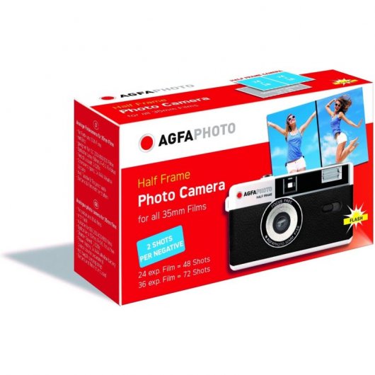 Appareil photo analogique AgfaPhoto 35 mm argent