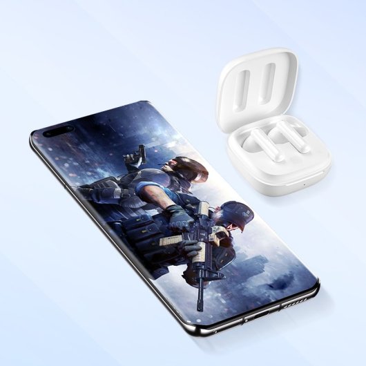 QCY T13 ANC Bluetooth-Kopfhörer Weiß