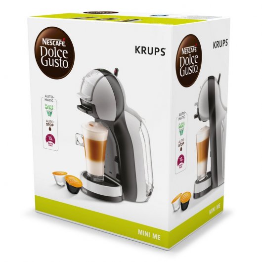 Krups Mini Me Cafetera Dolce Gusto Gris Antracita