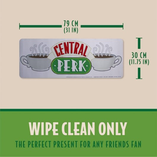 Paladone Afombrilla Gaming Friends Central Perk 79x30cm