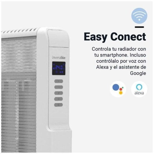 Universal Blue FORMOSA 4020W Radiador de Mica con WiFi 2000W Blanco