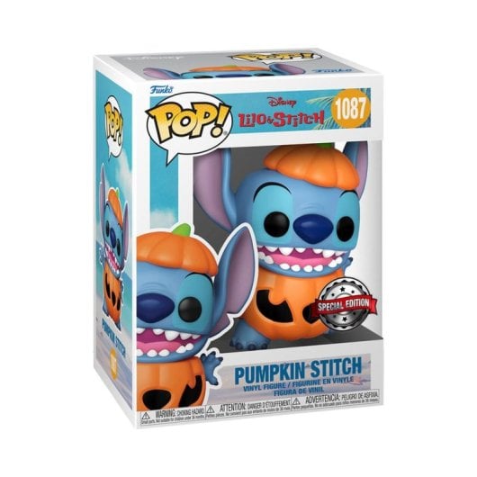 Funko Pop Disney Stitch mit Kürbis, exklusiv