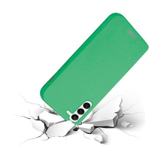 Estojo ecológico biodegradável verde menta legal para Samsung S911 Galaxy S23