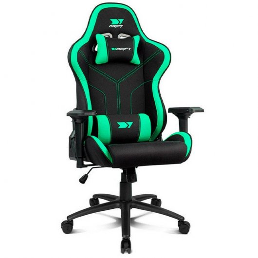 Sedia da gaming Drift DR110 Nero/Verde