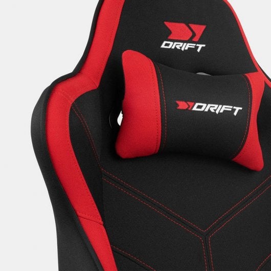 Chaise de jeu Drift DR110 noire/rouge