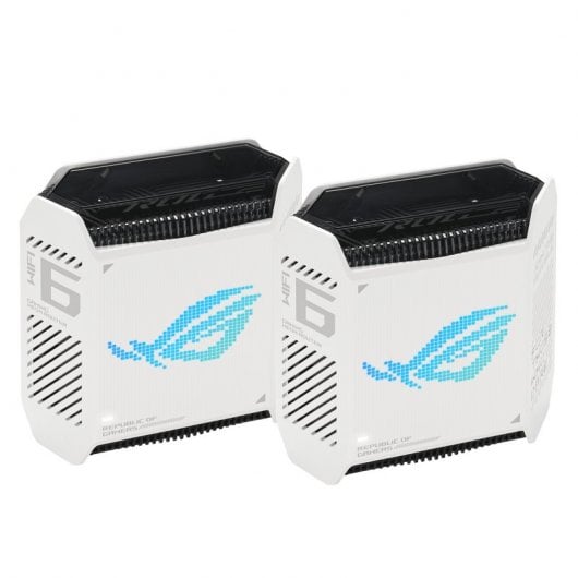 ASUS ROG Rapture GT6 Router WiFi Mesh AX10000 Tri-Banda MU-MIMO Blanco Pack 2 Unidades