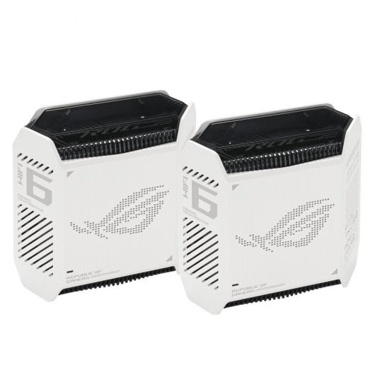 ASUS ROG Rapture GT6 Router WiFi Mesh AX10000 Tri-Banda MU-MIMO Blanco Pack 2 Unidades