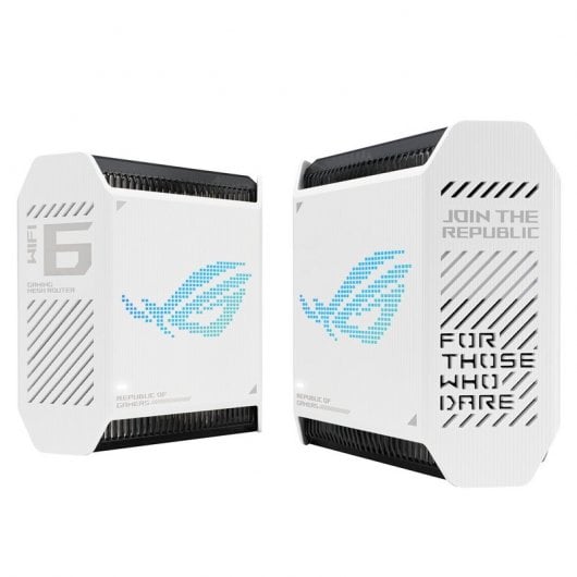 ASUS ROG Rapture GT6 Router WiFi Mesh AX10000 Tri-Banda MU-MIMO Blanco Pack 2 Unidades