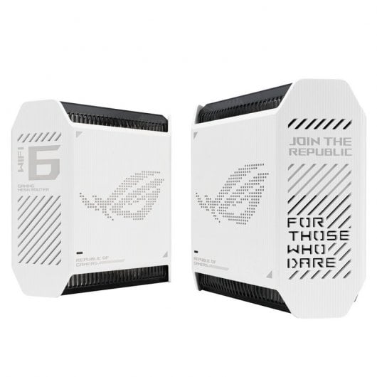 ASUS ROG Rapture GT6 Router WiFi Mesh AX10000 Tri-Banda MU-MIMO Blanco Pack 2 Unidades