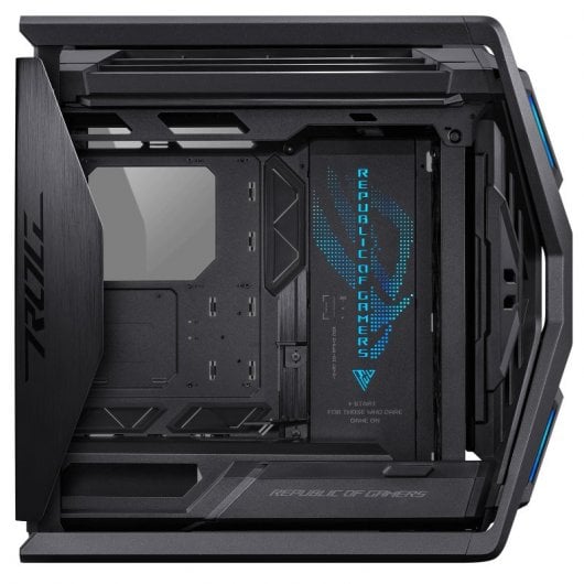 ASUS ROG Hyperion GR701 Vetro temperato USB-C ARGB Nero