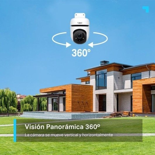 Tapo C500 Cámara de Vigilancia 360º para Exterior FullHD Versión 1