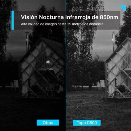 Tapo C500 Cámara de Vigilancia 360º para Exterior FullHD Versión 1