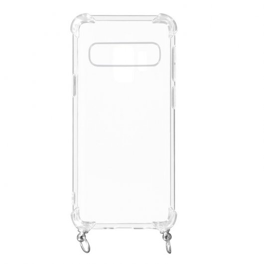 Avizar Funda Cordón Personalizable Transparente para Samsung Galaxy S10 Plus
