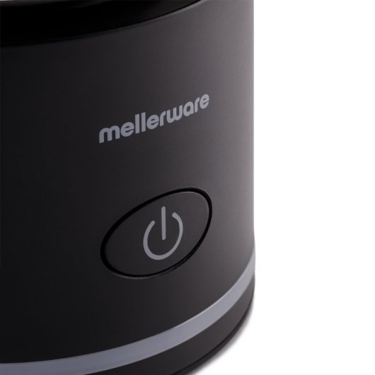 Mellerware Frothy Inox Espumador de Leche 240ml 600W Negro