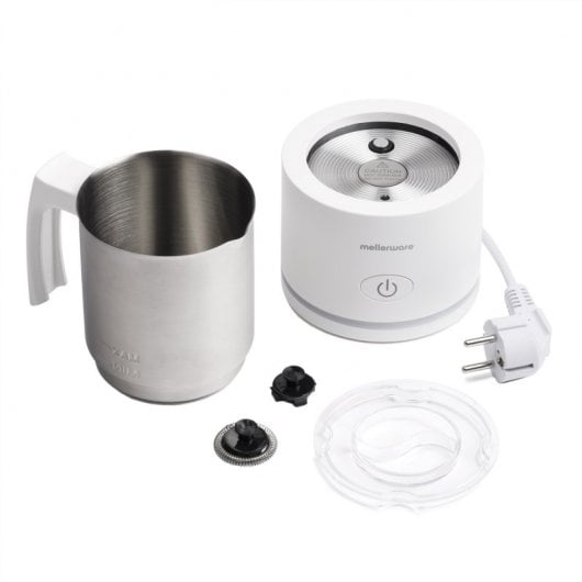 Mellerware Frothy Inox Espumador de Leche 240ml 600W Blanco