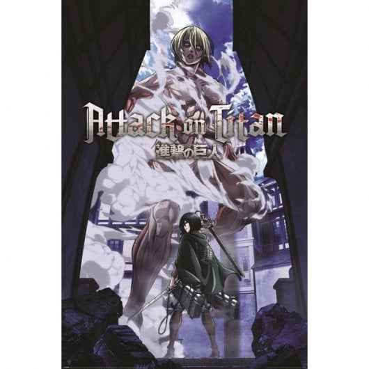 Pyramid Maxi Poster Attack on Titan S3 Female Titan Approaches 91,5x61cm