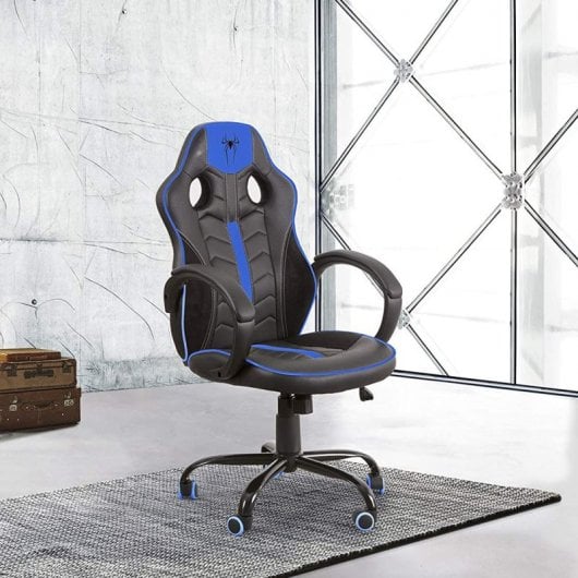 Home Heavenly Spider-S Silla Gaming Juvenil Azul/Negra