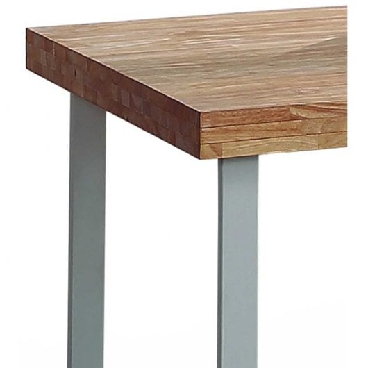 Home Heavenly Darek Mesa de Estudio Estilo Industrial Roble/Blanco