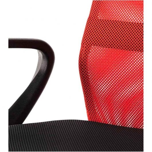 Home Heavenly Maya Silla de Oficina Giratoria Roja