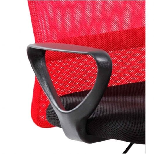 Home Heavenly Maya Silla de Oficina Giratoria Roja