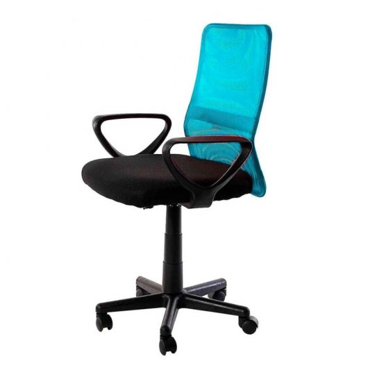 Home Heavenly Maya Silla de Oficina Giratoria Turquesa