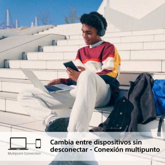 Sony WH-CH520 Auriculares Bluetooth Negros