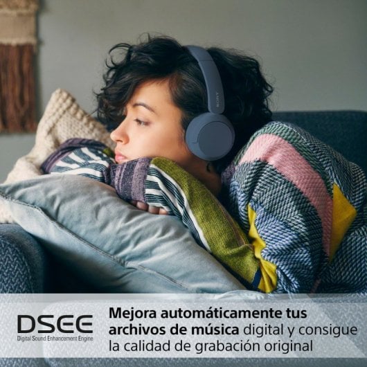 Sony WH-CH520 Auriculares Bluetooth Azules