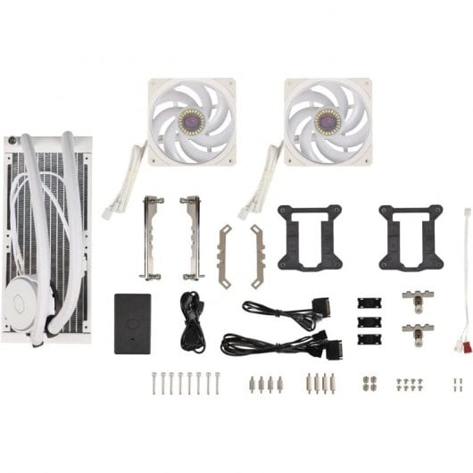 Cooler Master MasterLiquid PL360 Flux White Edition Kit di raffreddamento a liquido bianco