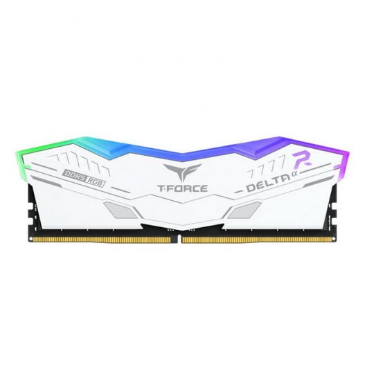 Team Group T-Force Delta Alpha DDR5 RGB 6000MHz PC5-48000 32GB 2x16GB CL38 Brancas AMD EXPO
