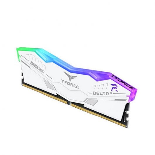 Team Group T-Force Delta Alpha DDR5 RGB 6000MHz PC5-48000 32GB 2x16GB CL38 Brancas AMD EXPO
