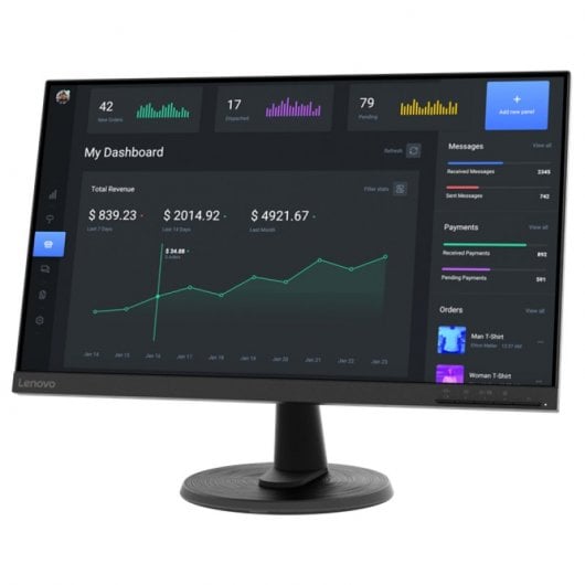 Lenovo D24-40 23.8" LED FullHD 75Hz FreeSync