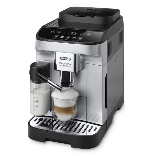 Caffettiera superautomatica DeLonghi Magnifica Evo con macinacaffè 15 bar Argento