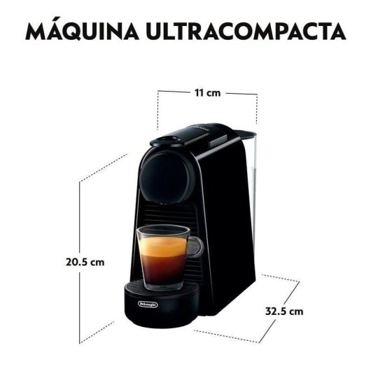 DeLonghi Essenza Mini Cafetera Nespresso Negra Reacondicionado