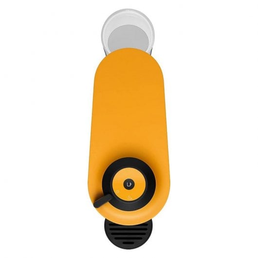 Machine à café Nespresso DeLonghi Vertuo Pop, poignée jaune