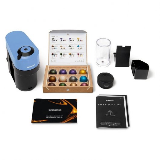 DeLonghi Vertuo Pop Máquina de Café Nespresso Azul