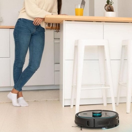 Aspirador Robô com Mopa Cecotec Conga 5290 Ultra T Navegação Laser 2.700 Pa Controlo por Voz