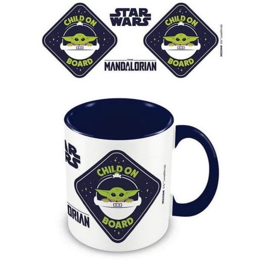 Pyramiden-Keramikbecher Star Wars The Mandalorian Das Kind an Bord