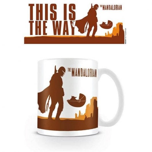Pyramiden-Keramikbecher Star Wars The Mandalorian The Child This Is The Way