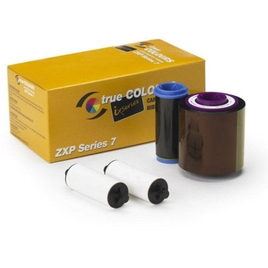 Cinta Zebra IX YMCKO para Impressora ZXP Series 7 Transferência Térmica 250 páginas