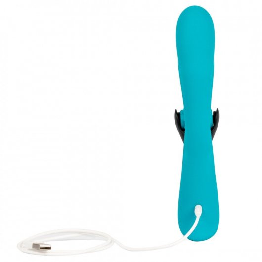 Diversual Molly Vibrador Conejito para Estimulación de Clítoris y Punto G Recargable Turquesa