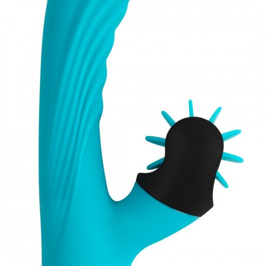 Diversual Molly Vibrador Conejito para Estimulación de Clítoris y Punto G Recargable Turquesa