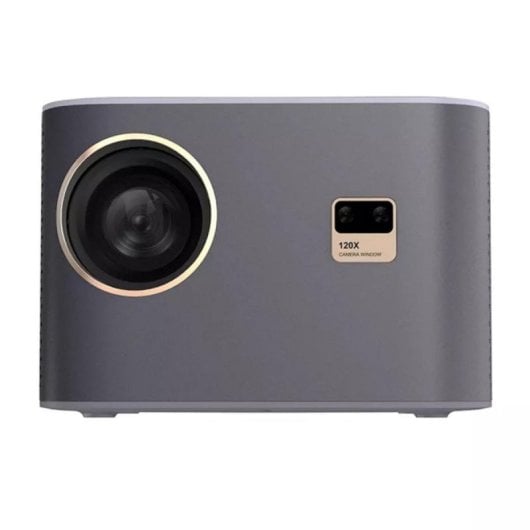 Projetor Wallace Technology Saturn Q9 FullHD 650 Lúmenes 200" LED LCD Android TV Bluetooth Portátil