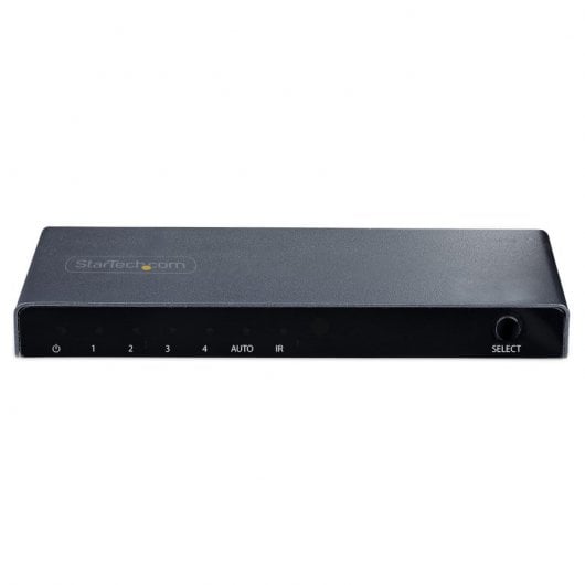 StarTech Switch Conmutador HDMI 4 Puertos 8K 60Hz con Switch Selector HDMI 2.1 4K 120Hz HDR10+ UHD