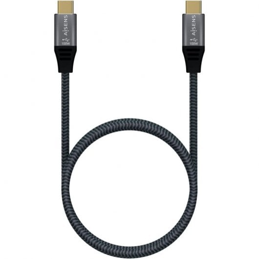 Cavo Aisens USB 3.1 Tipo C Maschio/Maschio 1m Grigio