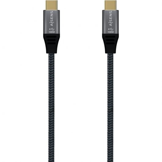 Aisens Cable USB 3.1 Tipo C Macho/Macho 1.5m Gris