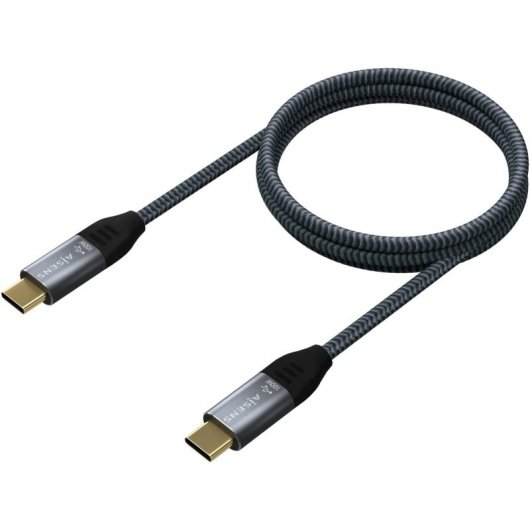Aisens Cable USB 3.1 Tipo C Macho/Macho 1.5m Gris