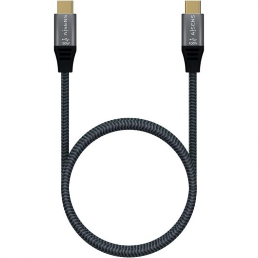 Aisens Cable USB 3.1 Tipo C Macho/Macho 1.5m Gris