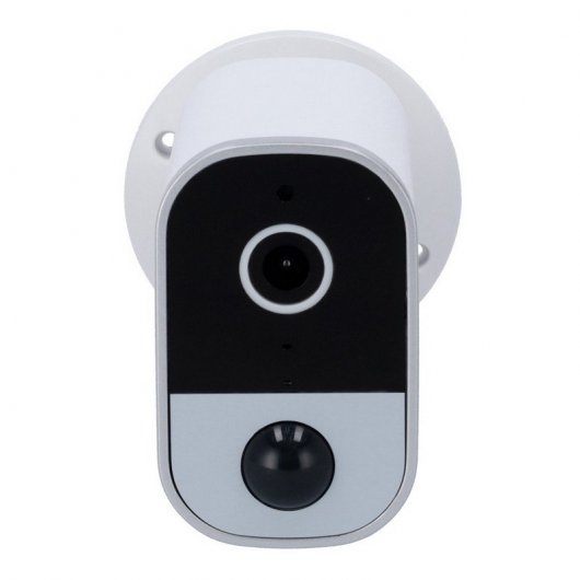 Nivian Caméra de Surveillance WiFi FullHD avec Batterie 5200mAh Blanc